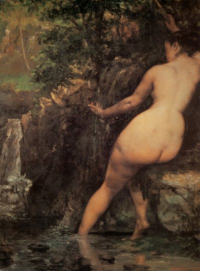 De Bron door Gustave Courbet